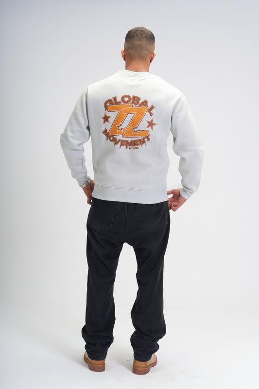 ZZ Raw Grey Crewneck