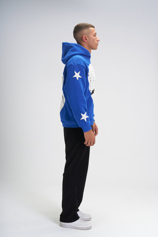 Blue Savage Star Hoodie