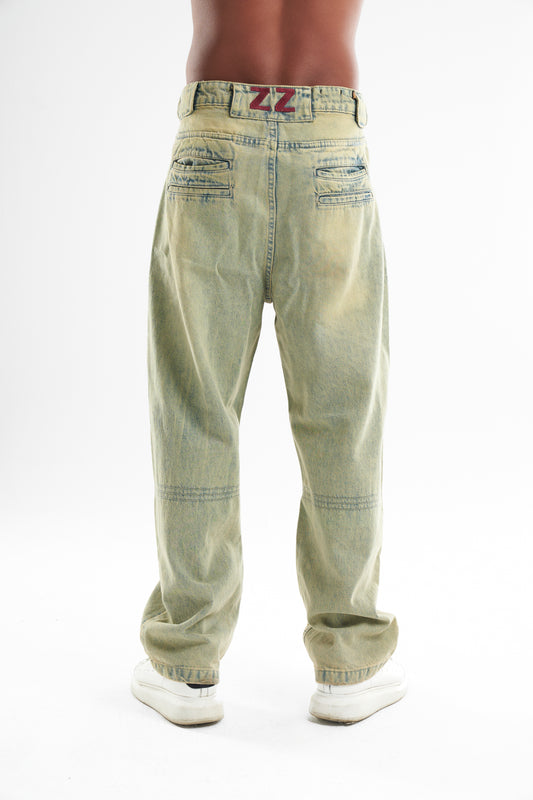 Identity Dirty Blue ZZ Jeans