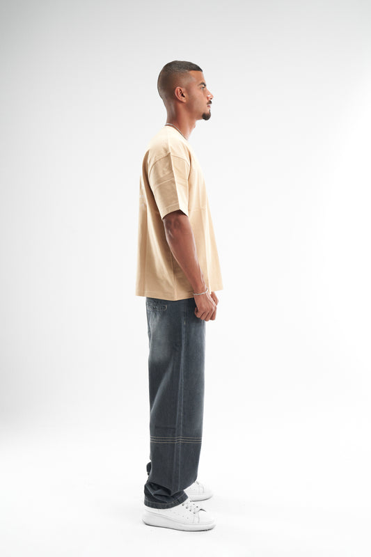 Beige No Second Chance T-Shirt