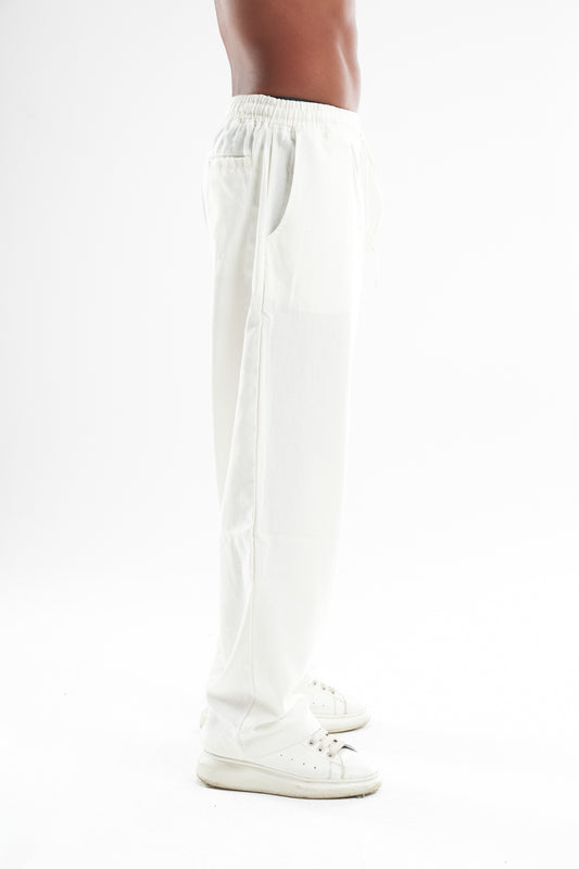 White Linen Pants