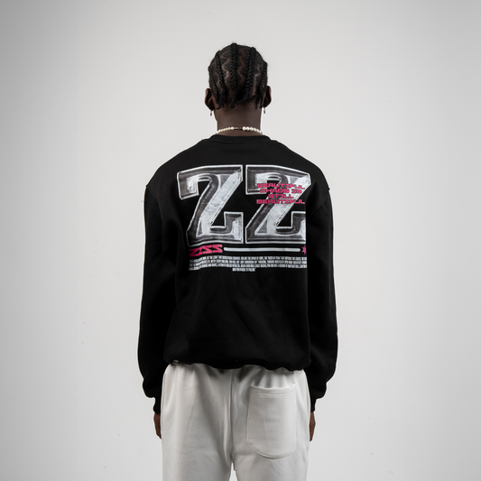 Black Chaos crewneck