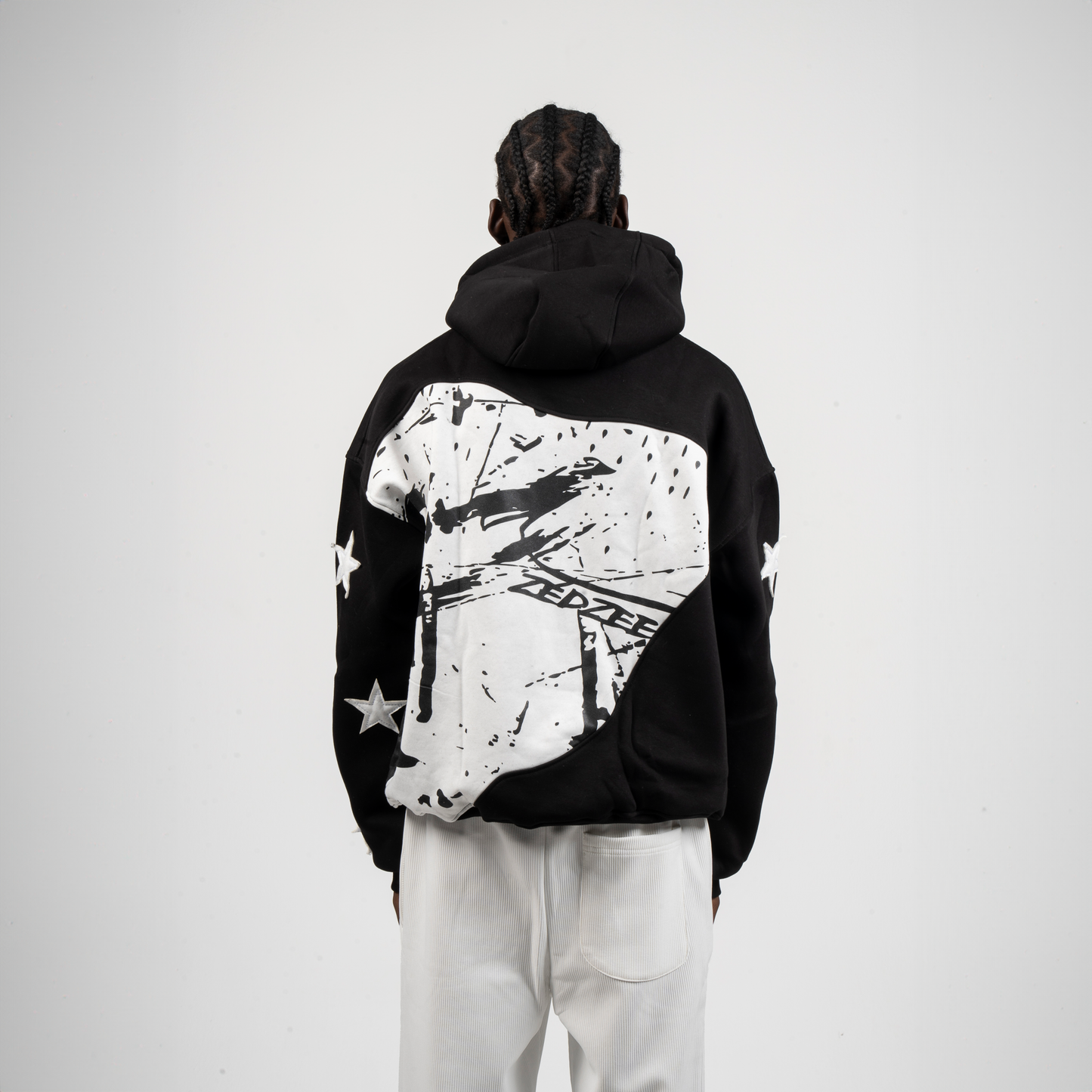 Savage Star Black Hoodie