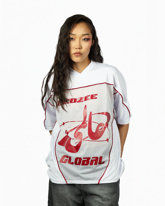 Unisex Global Movement White Jersey