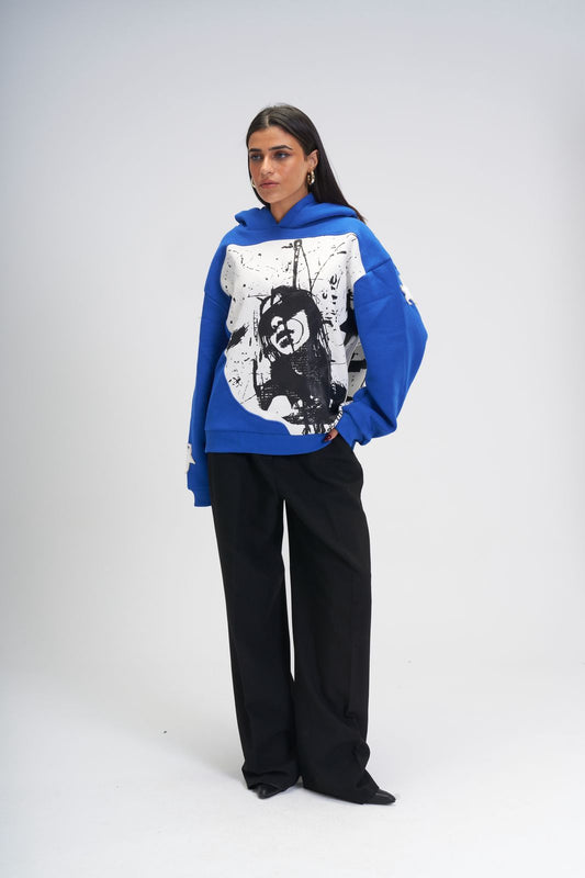 Blue Savage Star Hoodie