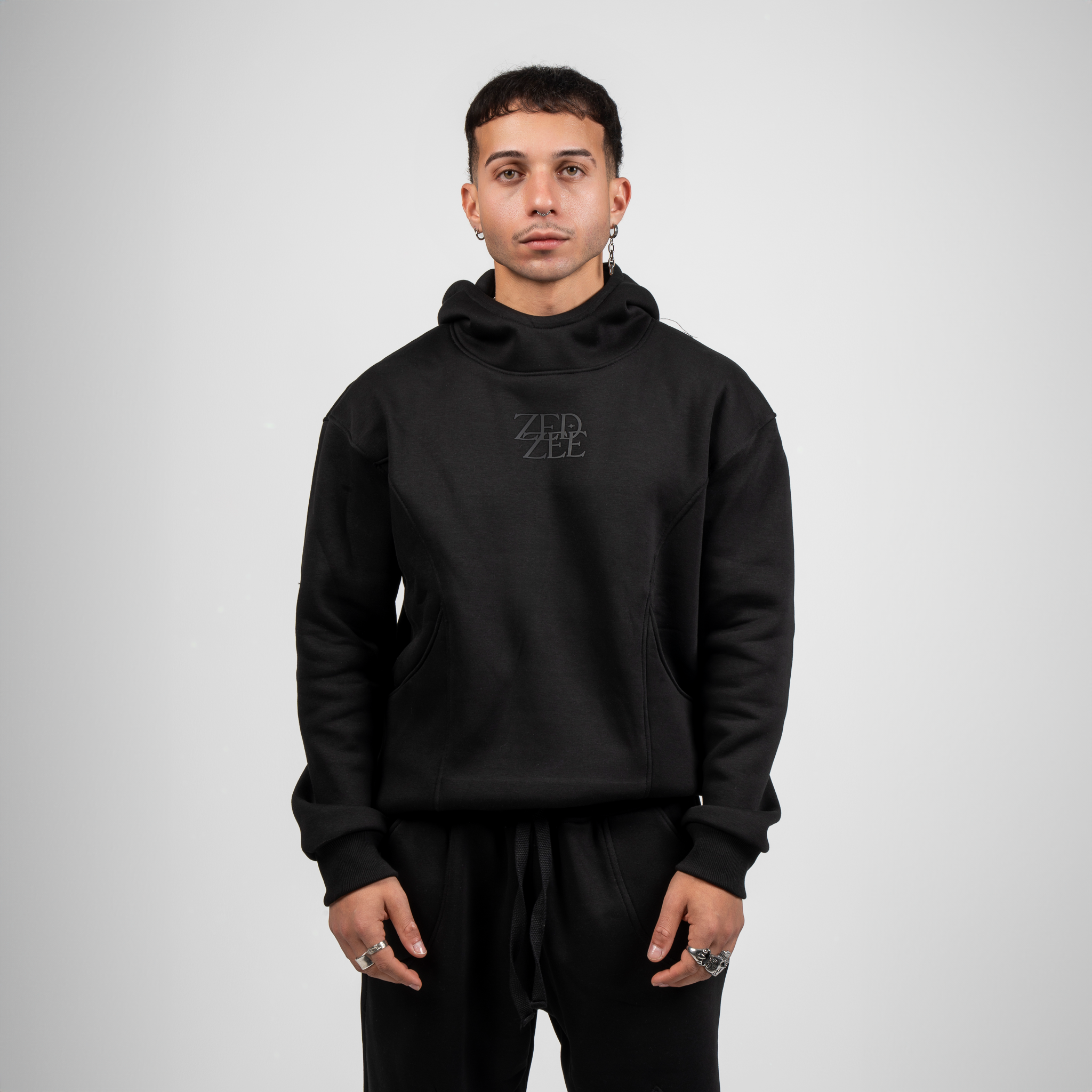 Black 24/7 Hoodie