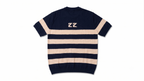 Navy & cream Stripe Knit Tee