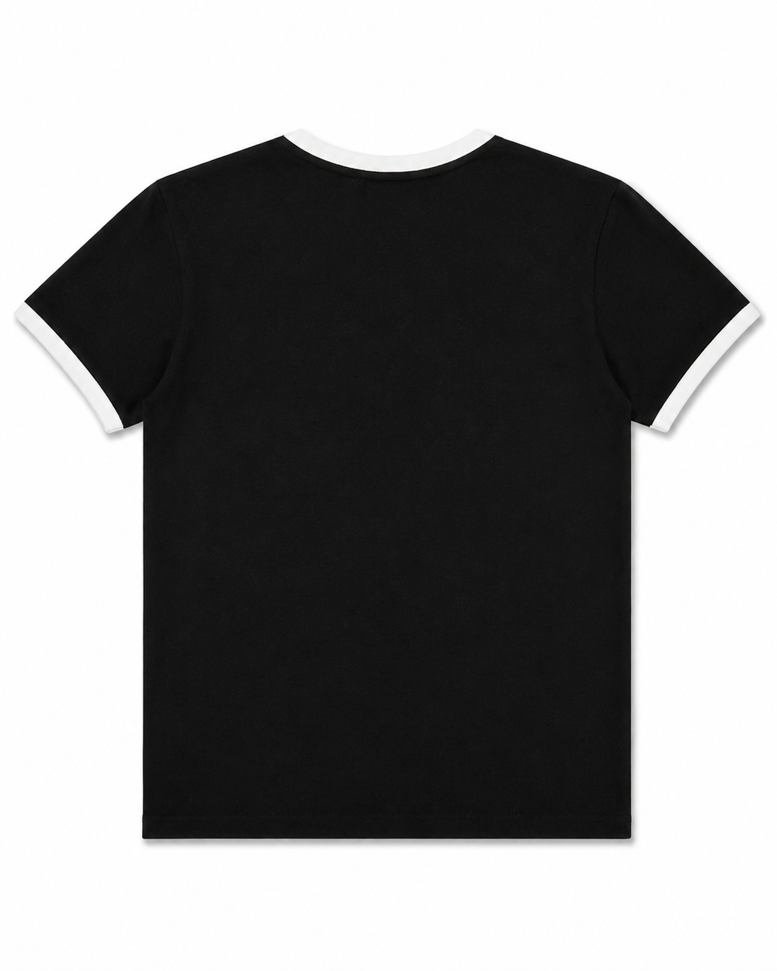 Black Ringer Tee