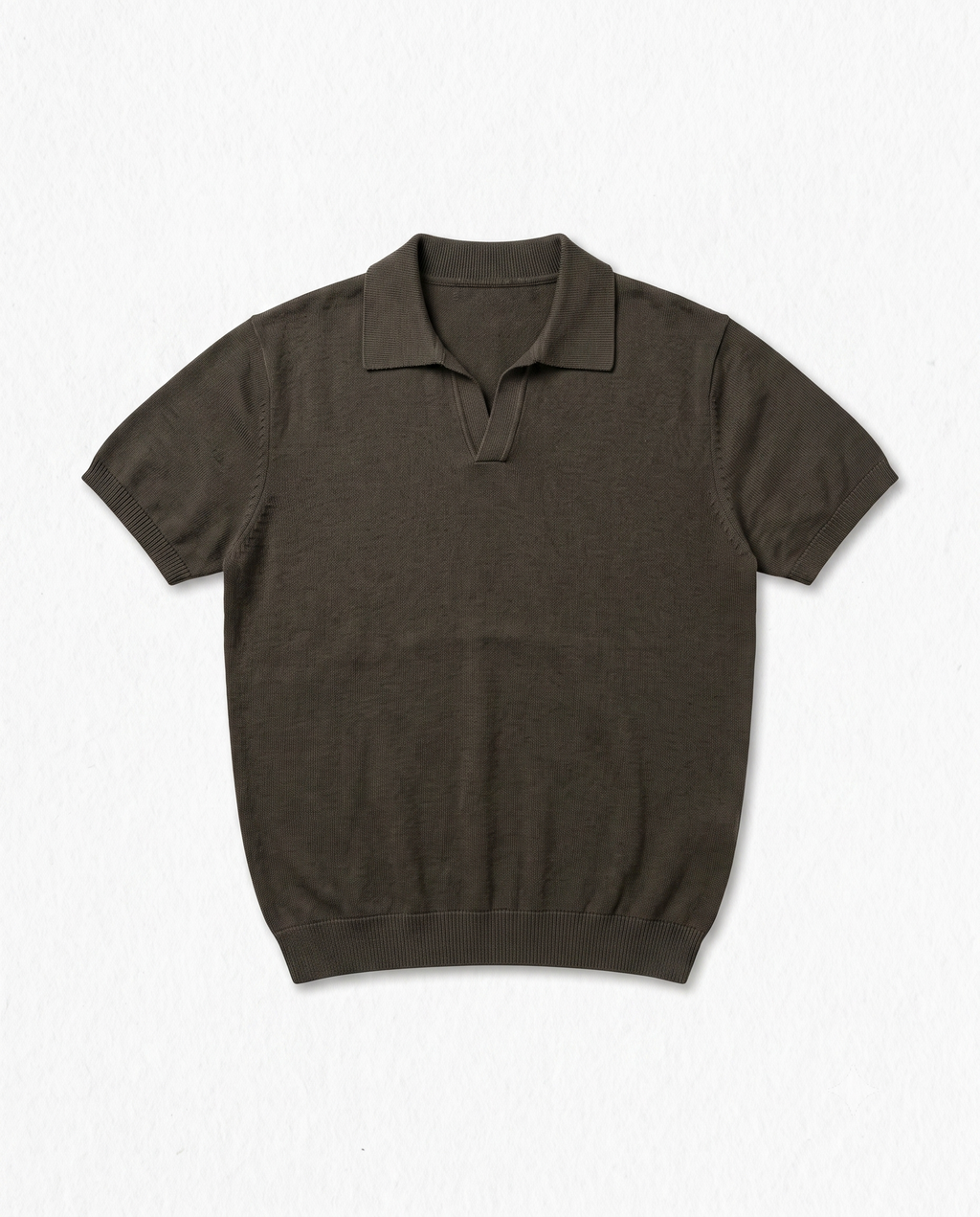 Core Knit Polo Olive