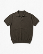 Core Knit Polo Olive