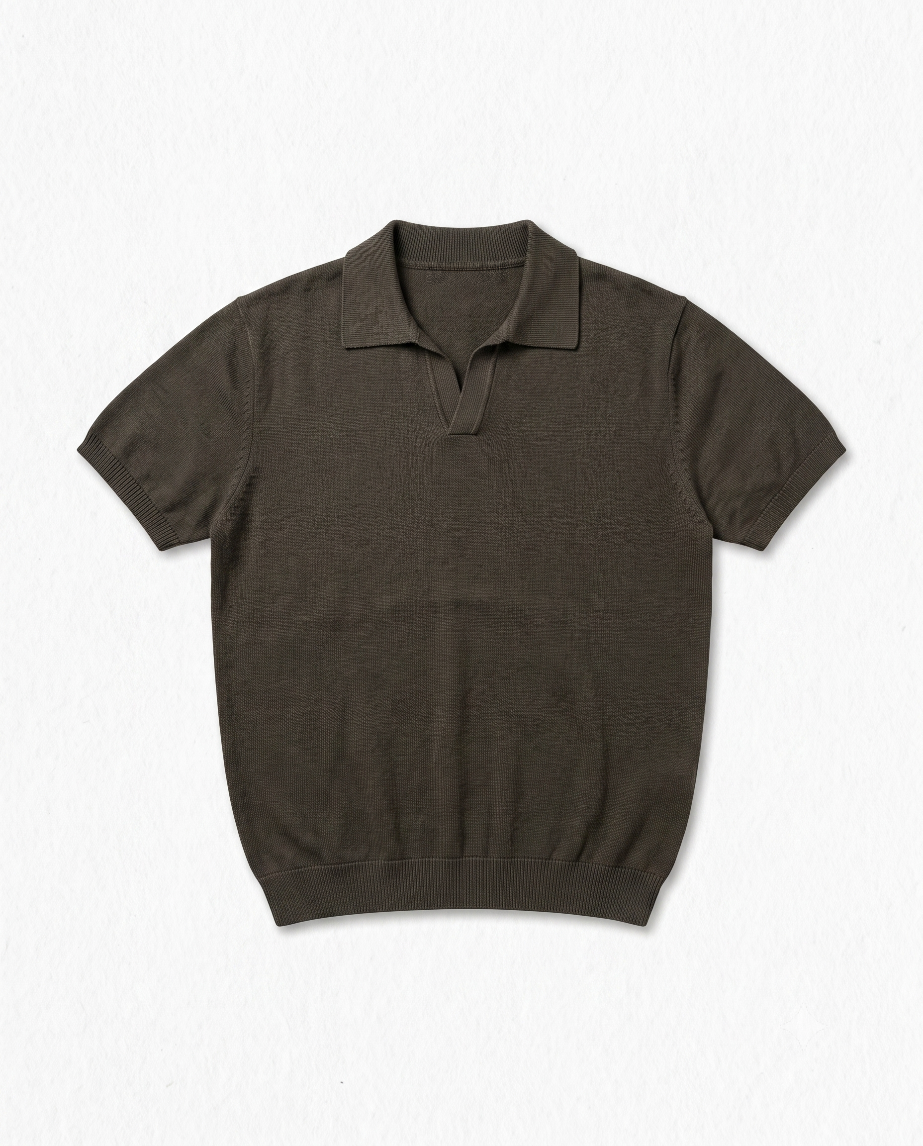Core Knit Polo Olive
