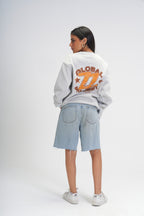 ZZ Raw Grey Crewneck