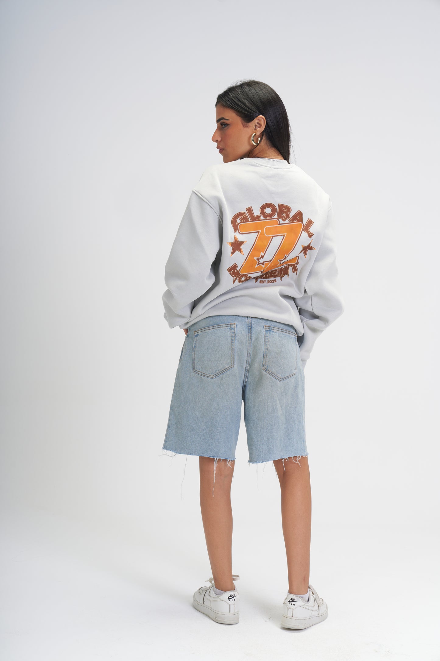 ZZ Raw Grey Crewneck