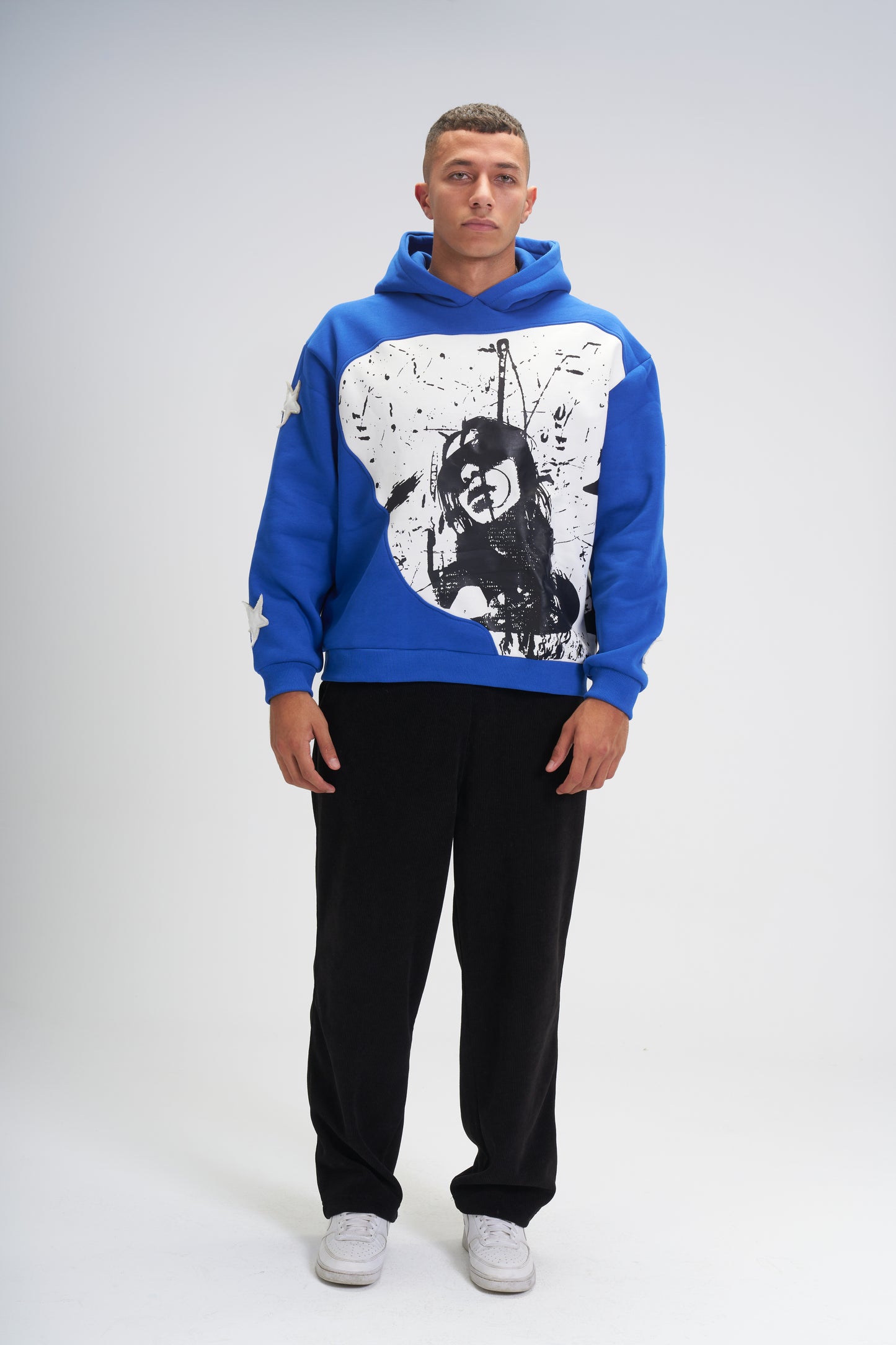 Blue Savage Star Hoodie
