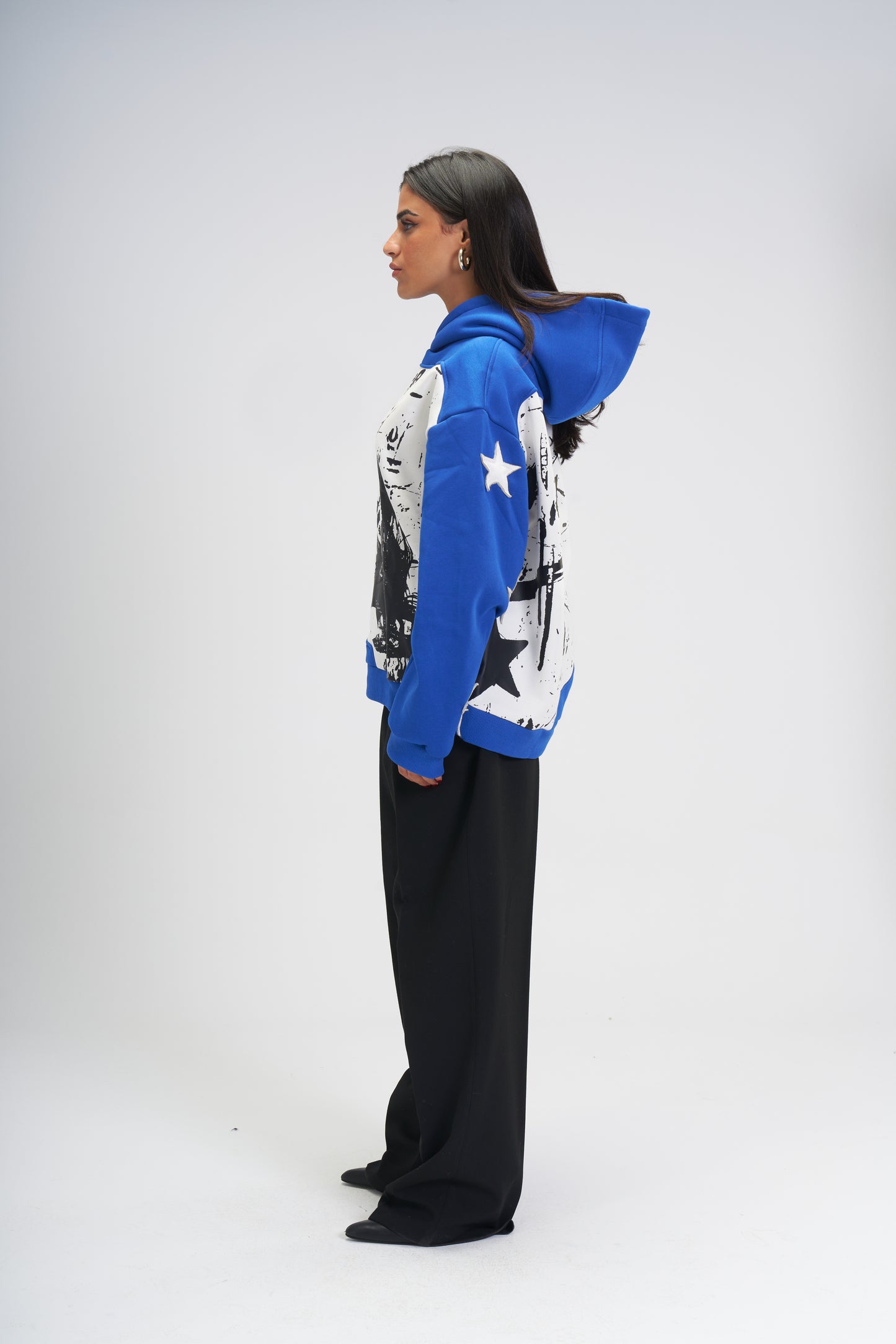 Blue Savage Star Hoodie