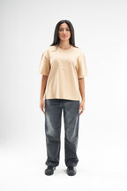 Beige No Second Chance T-Shirt