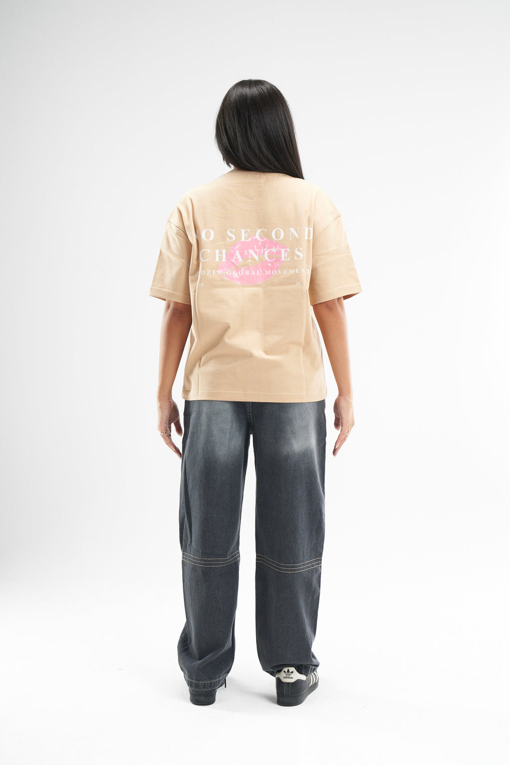 Beige No Second Chance T-Shirt