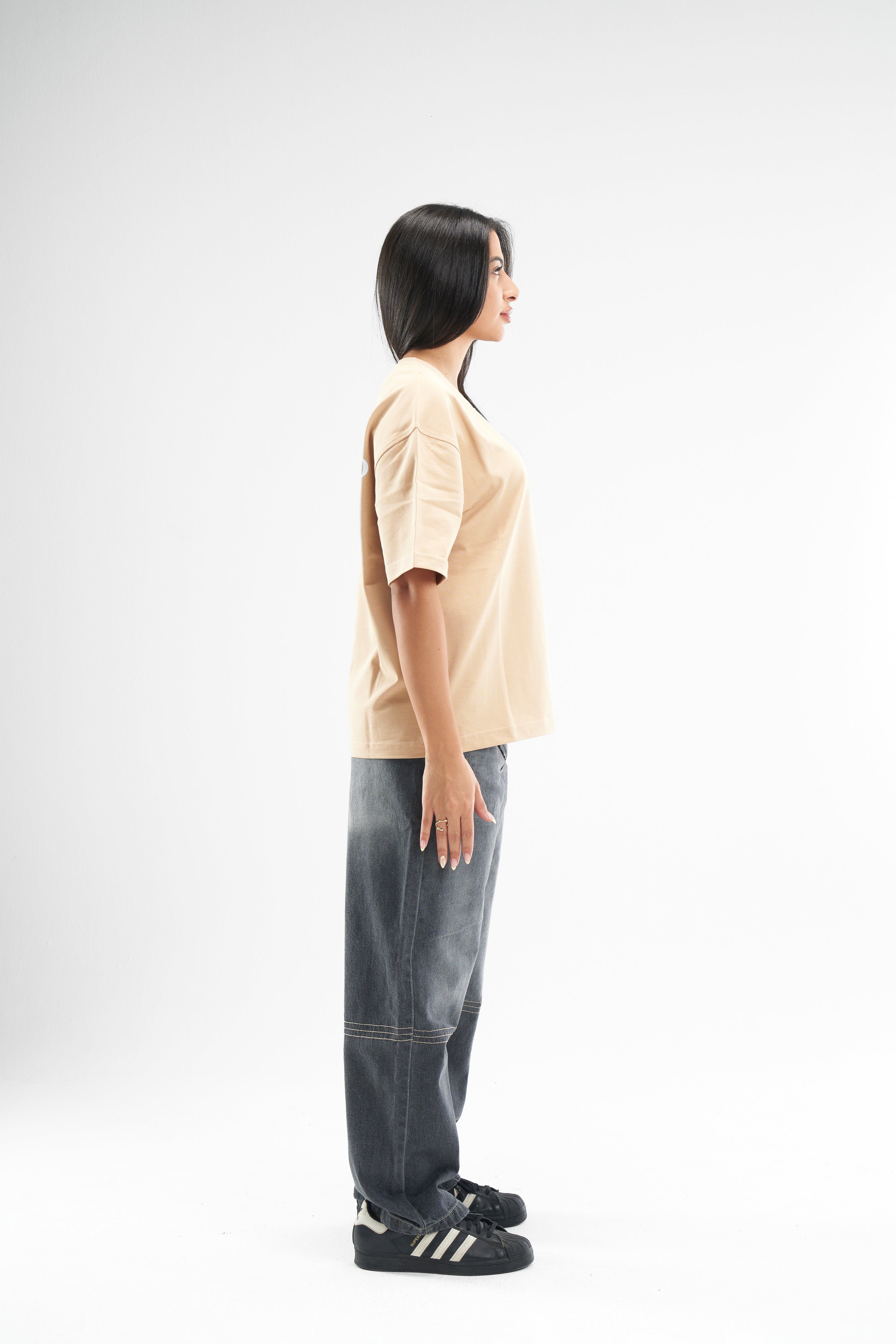 Beige No Second Chance T-Shirt