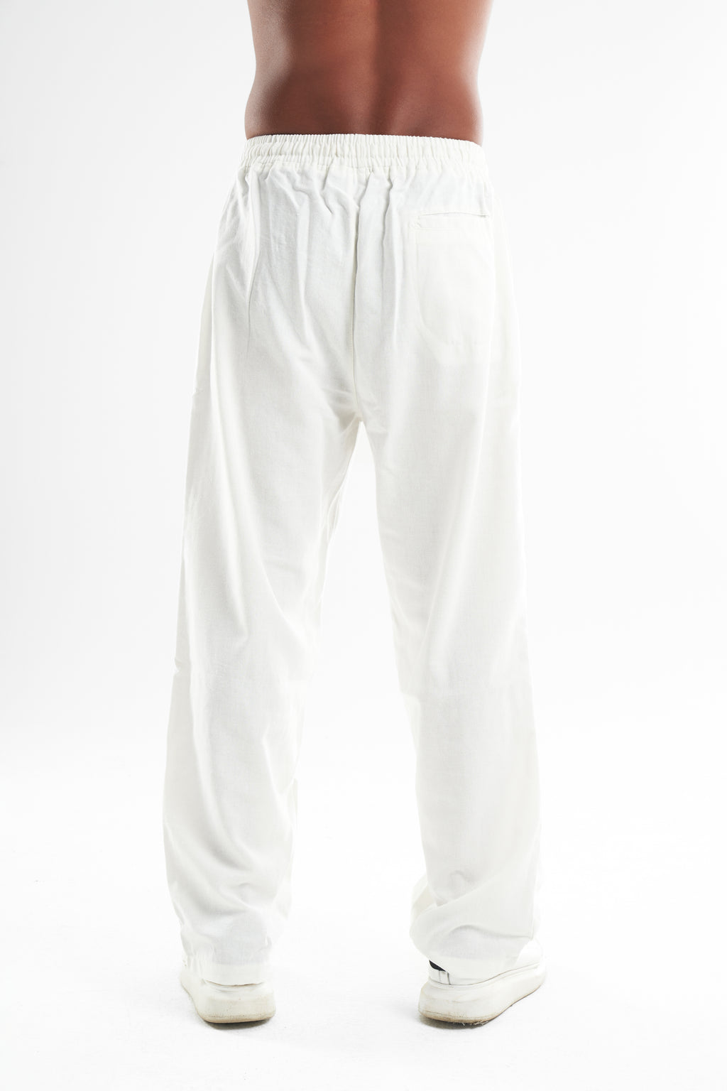 White Linen Pants