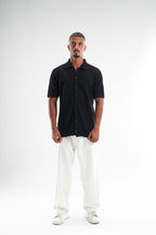 Black Shirt Knitted