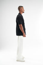 Black Shirt Knitted