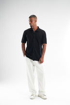 Black Shirt Knitted