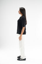 Black Shirt Knitted