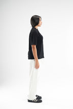 Black Shirt Knitted