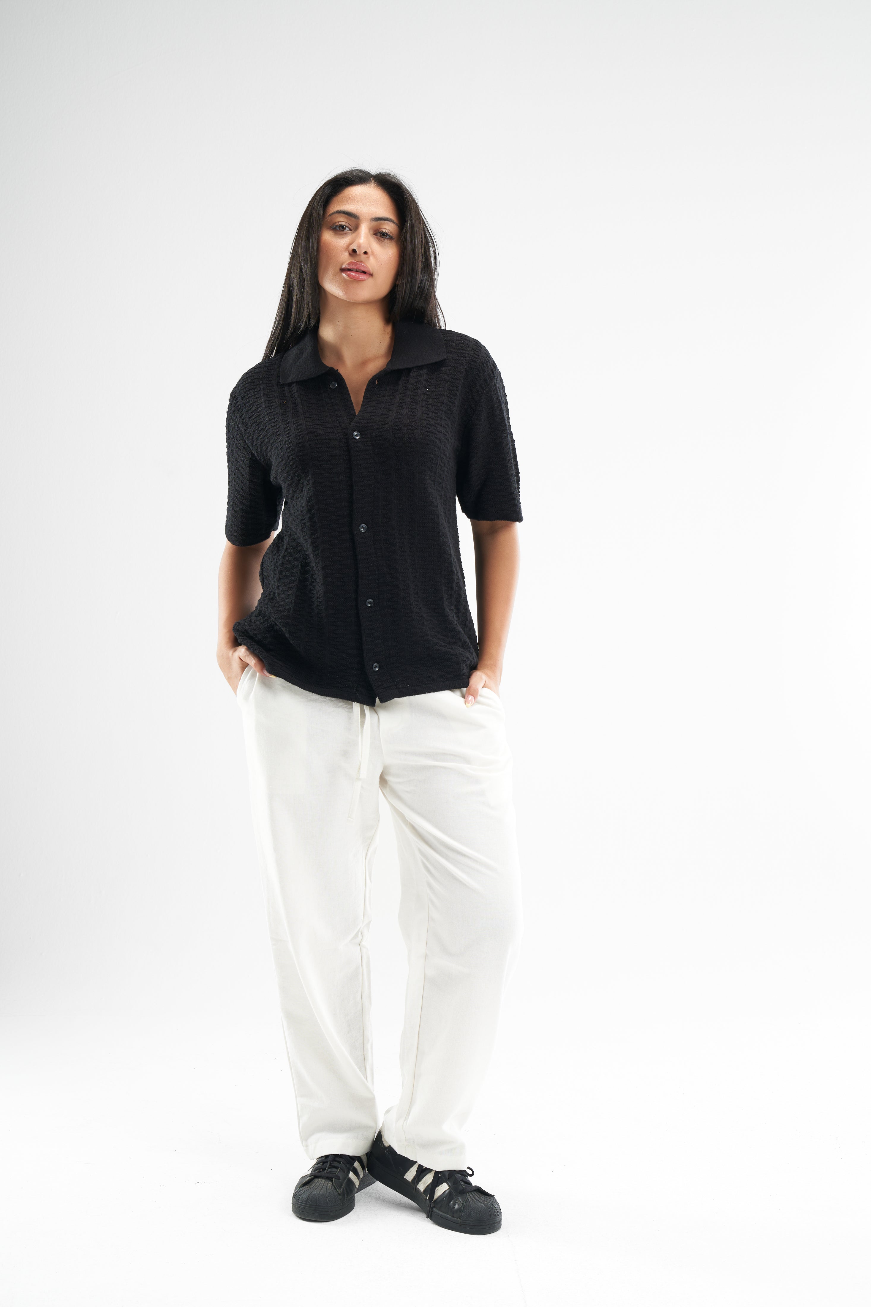 White Linen Pants
