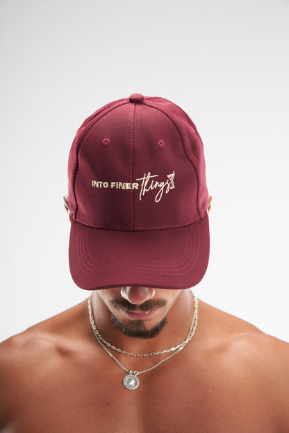 Dark Red Martini Cap