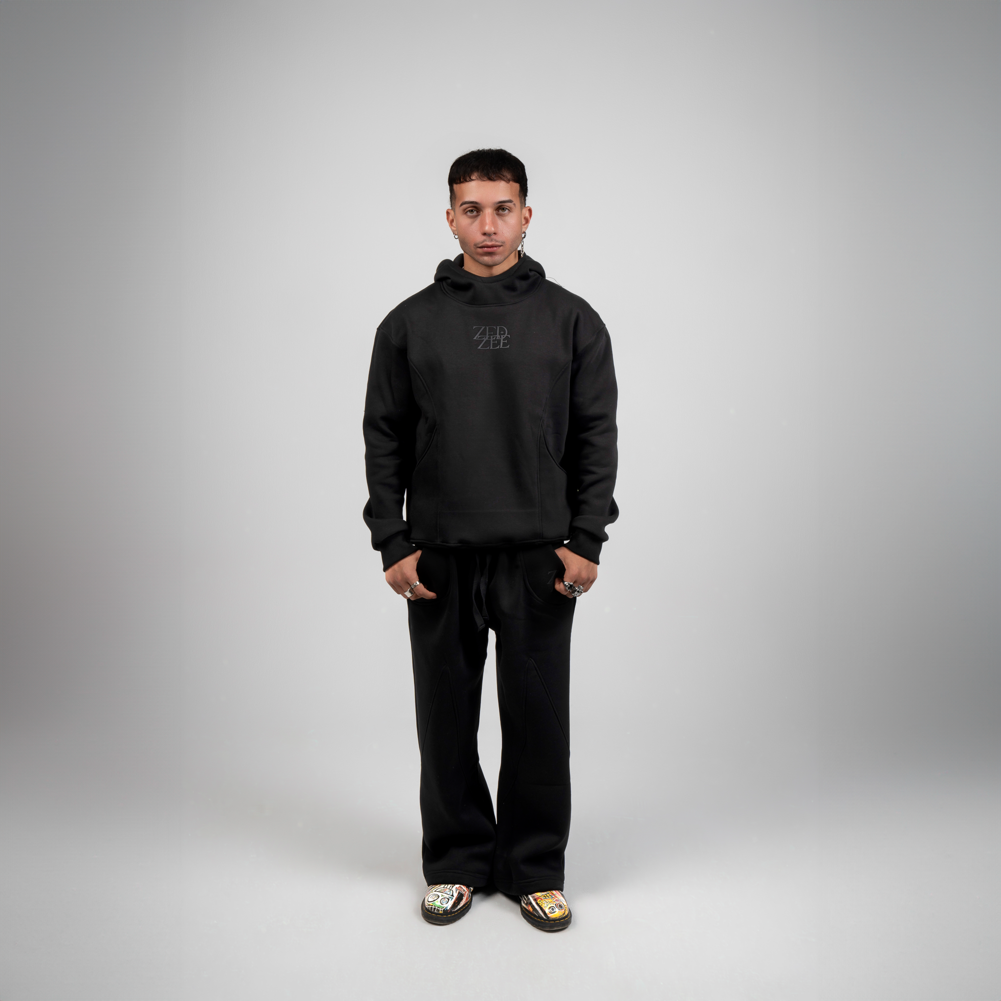 Black 24/7 Hoodie