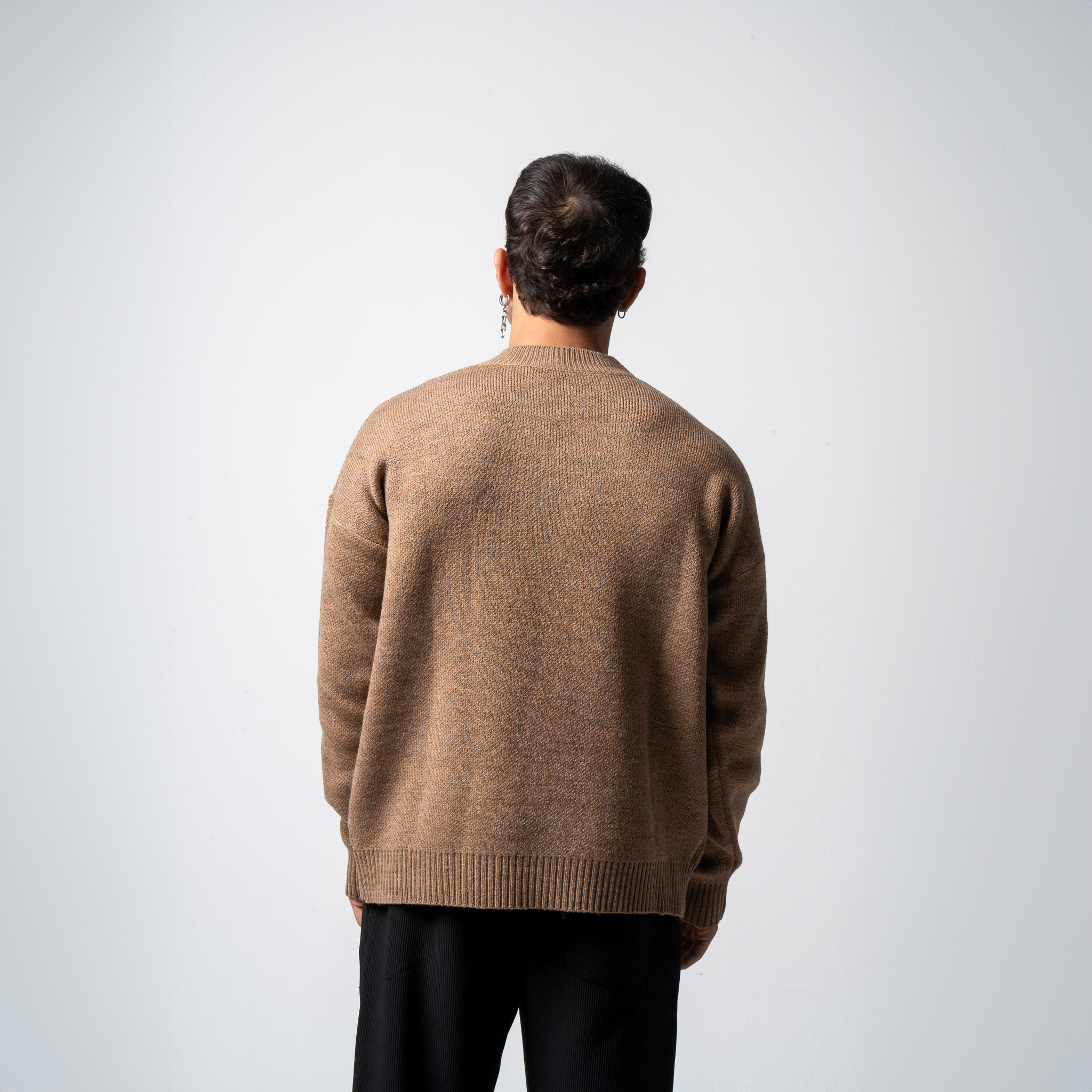 Brown ZZ Knitted