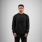 Black ZZ Knitted