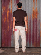 Core Knit Polo brown