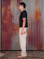 Black Ringer Tee