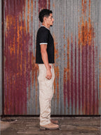 Black Ringer Tee