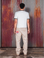 White Ringer Tee