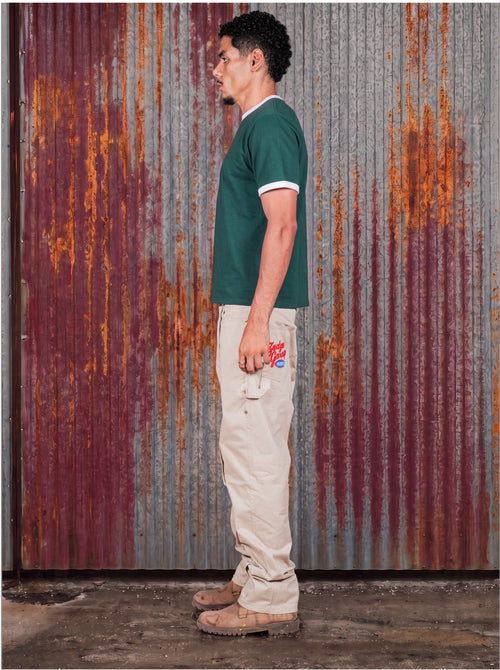 Green Ringer Tee
