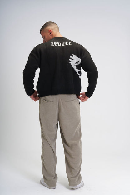 Beuty in Strength knit crewneck