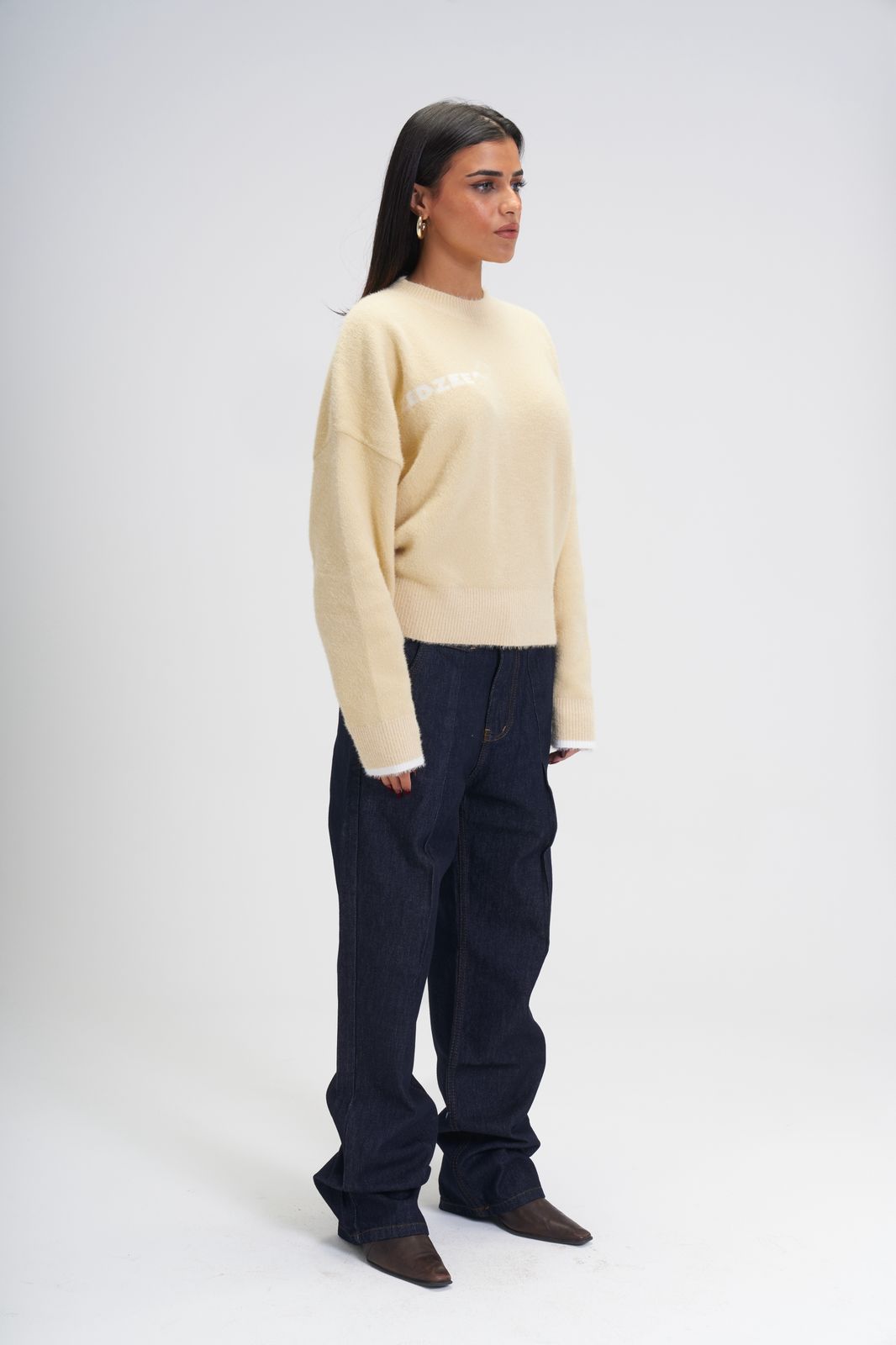 L’Amour Sincère cropped knit