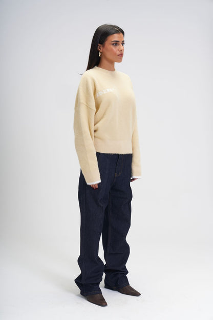 L’Amour Sincère cropped knit